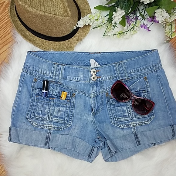 Z. Cavaricci Pants - Z. Cavaricci Light Denim Shorts, Festival, 11